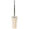 Toilet Brush Holder, Free Standing, Made From Stone in Natural Sand Finish